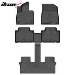 Fits 2027 Kia Telluride Gas TPE All Weather 3D Floor Mats Cargo Liner Carpets