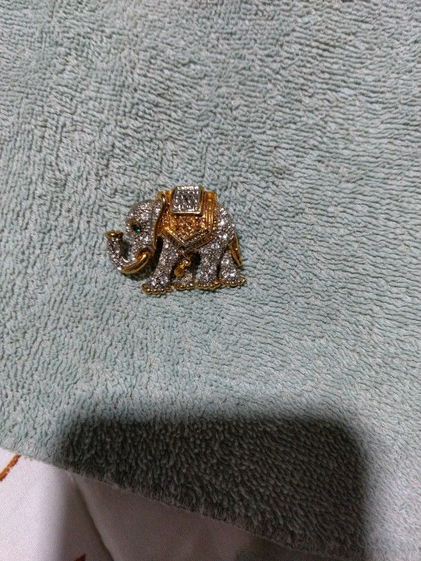 Elephant Brooch