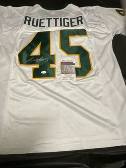 Rudy Ruettiger Signed Notre Dame #45 Jersey JSA Authenticated