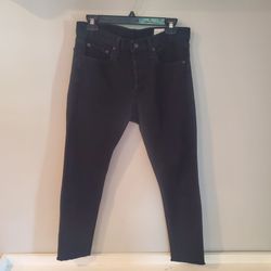 Rag & Bone New York Fit 1 Extra Slim Black Jeans Men's Size 30