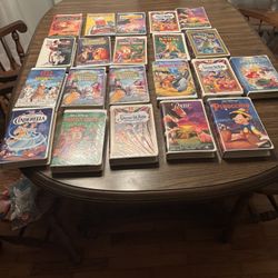 Walt Disney VHS tapes