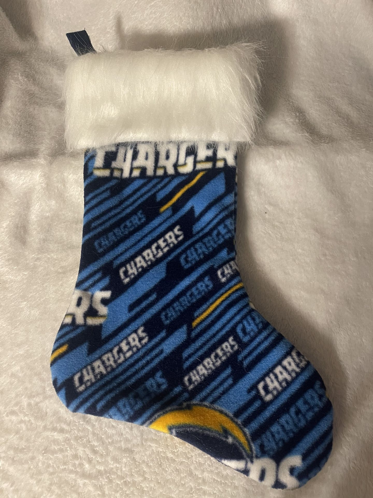 NFL Chargers Christmas Stocking