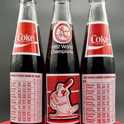 COLLECTORS | Coca-Cola 1982 World Series Error Bottles