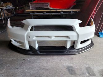 Varis Style V1 Front Bumper Evo X
