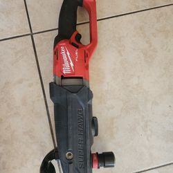 Milwaukee
M18 FUEL 18V Lithium-Ion Brushless Cordless GEN 2 SUPER HAWG 7/16 in. Right Angle Drill (Tool-Only) Poco Uso