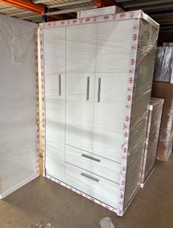 Wardrobe closet ✔️ White / Black / Gray