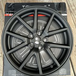 TEMSONE Tesla Model 3 Wheel Cover Hubcap 18 Inch ABS Hub Cap Wheel Rim Covers