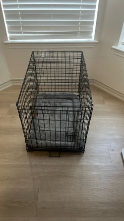 Small/medium Dog Cage and Bed 