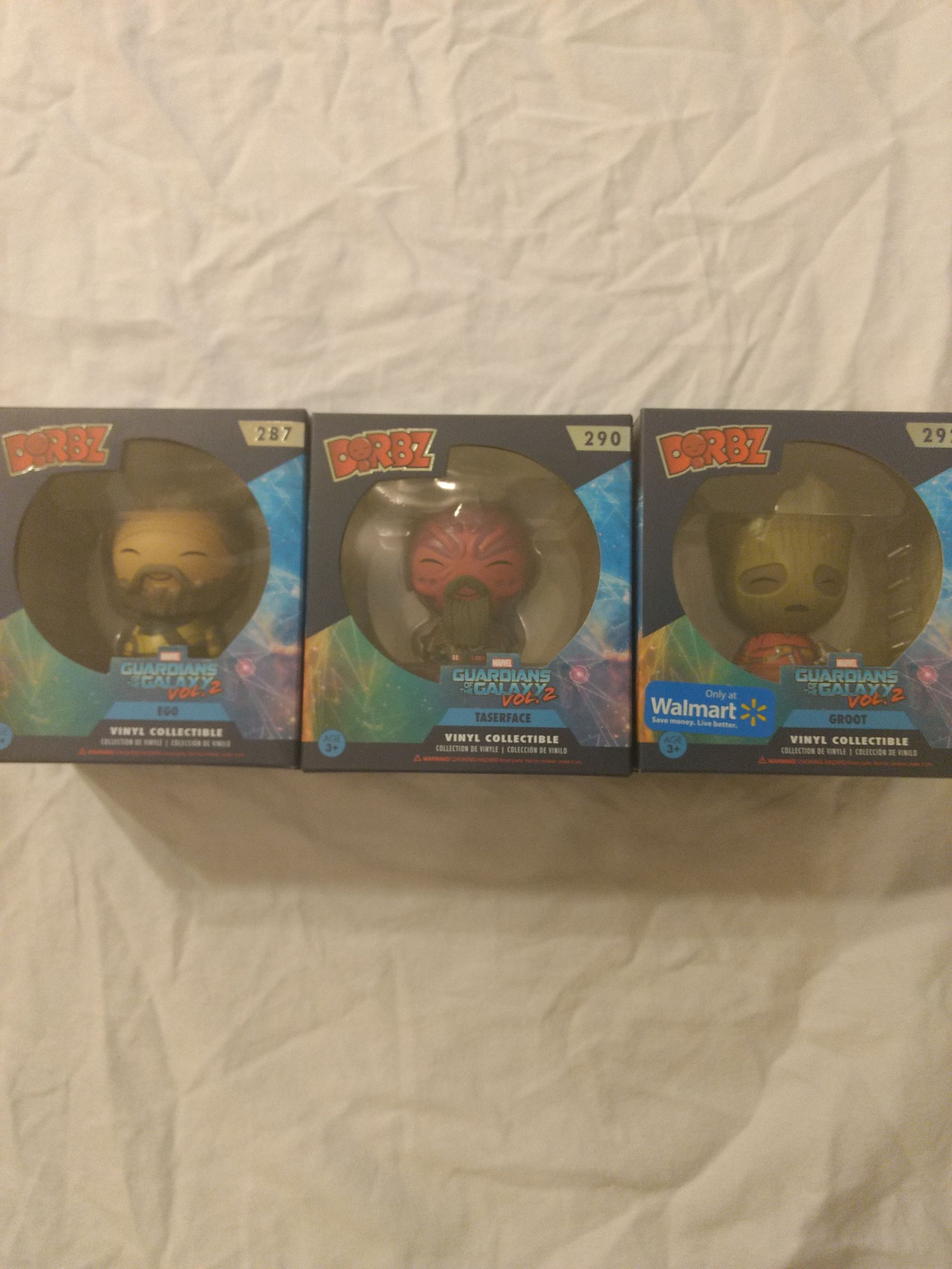 FUNKO POP DORBZ GUARDIANS OF THE GALAXY VOL 2 THREE PACK