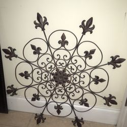 Fleur-de-lis Metal art