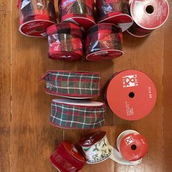 CHRISTMAS HOLIDAY RIBBON