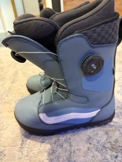 Vans aura pro double boa boots like new used once 10 M