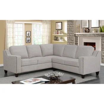 Ellendale Fabric Sectional - Great Condition