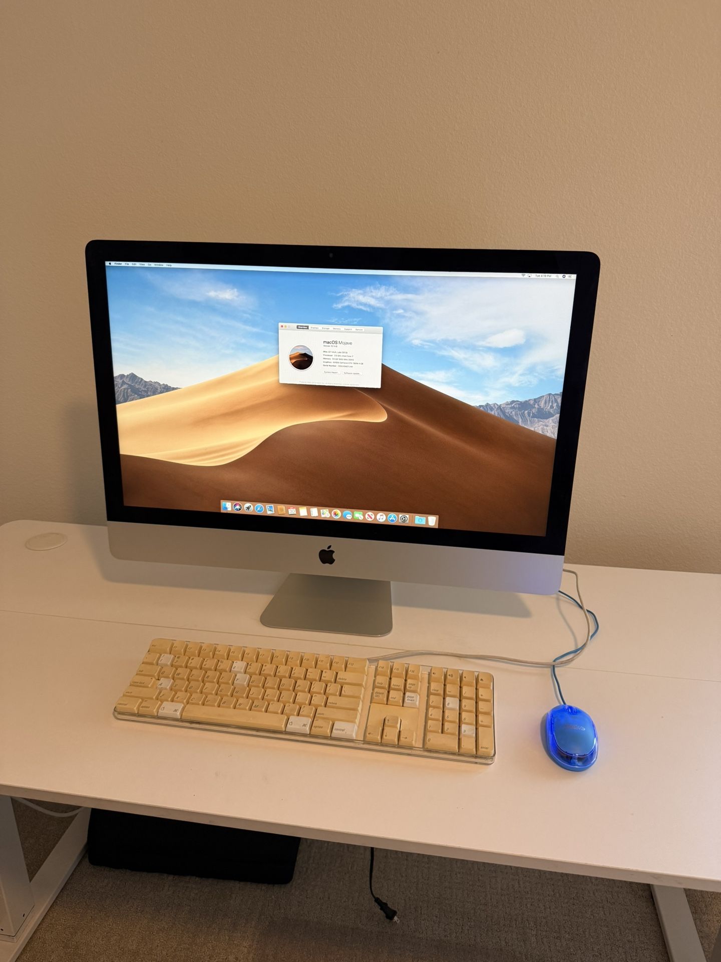 Apple iMac 27'' Core i7 24GB RAM 3TB HDD Nvidia GeForce GTX 780M 4GB Os Mojave
