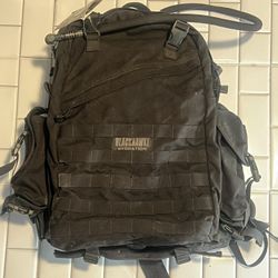 Large Black Blackhawk Hydration Army Backpack with 100 oz Bladder Never Used