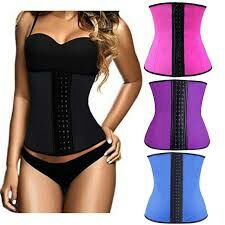 Latex waist trainer