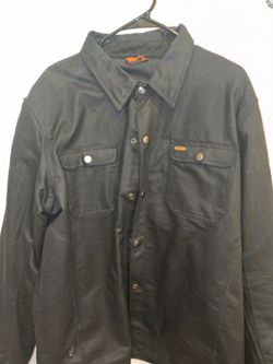 Motorcycle Jacket & Simpson half helmet