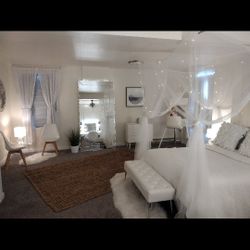 Extra Large Very Heavy Glass Mirror