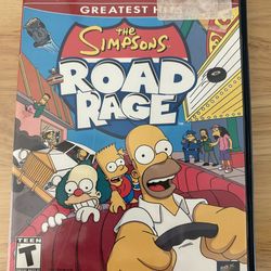 Used The Simpsons Road Rage PlayStation game