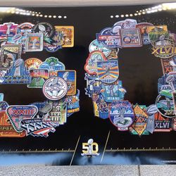 Super Bowl 50 Souvenir Poster