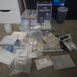 Let's Resin Epoxy Resin Kit With Molds And Extra Accessories 