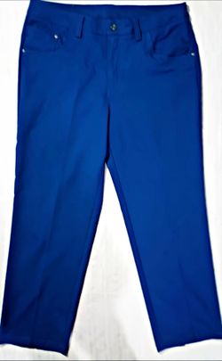 PUMA Golf Pants Men's 32x30 Blue Slacks Trousers Performance Golfware