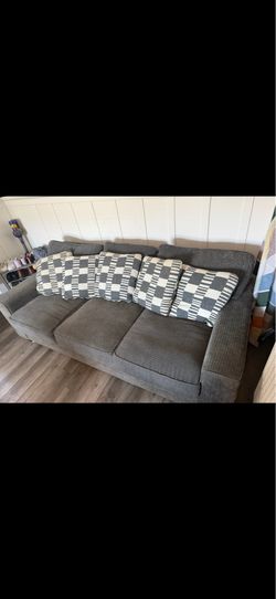 Large Blue/Gray Couch
