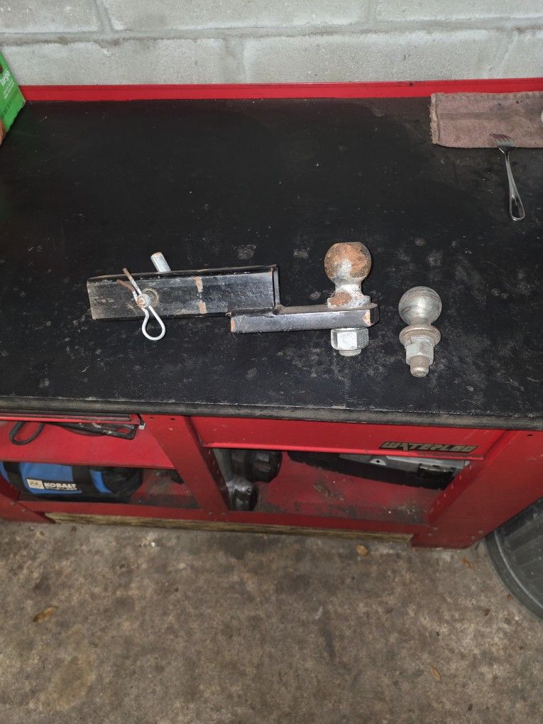 Trailer Hitch And Extra Ball