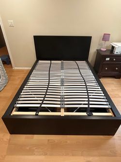 IKEA MALM Full Size Bed Frame with 4 Drawers