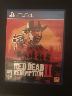 Red Dead Redemption 2 ps4