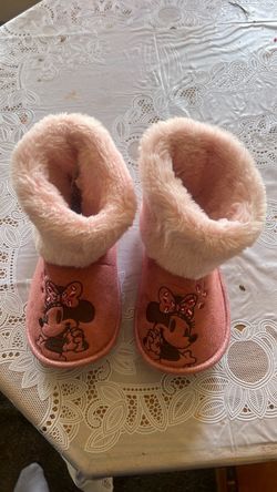 Minnie Mouse Kids Slipper Boots