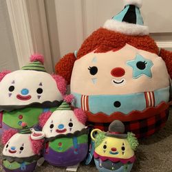 Squishmallow Clown Bundle!
