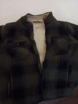 Cabela's flannel with cotton insert