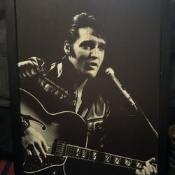 Elvis Framed Poster 22x29