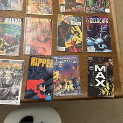 Comic books, variable prices.