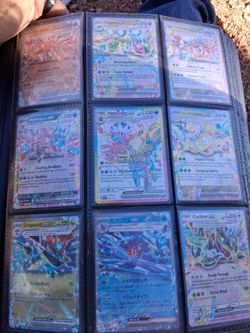 Terastalized ex and mega ex pokemon cards for sale