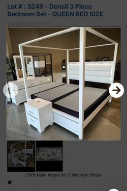Denali 3 piece bedroom set