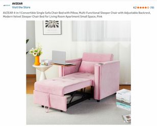 Convertible Single Sofa Chair