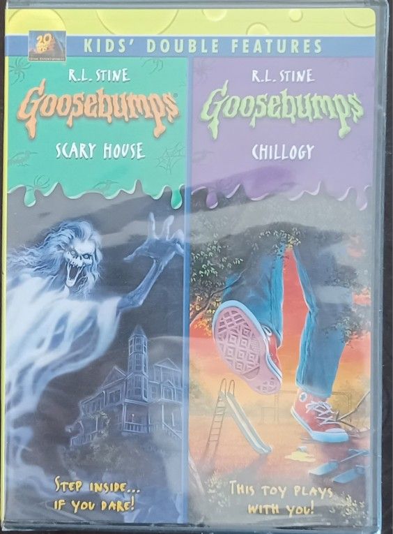 Goosebumps - Scary House/Chillogy (DVD, 2008, 2-Disc Set) Brand New-Unopened