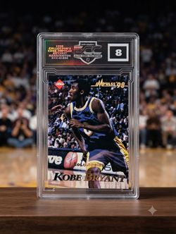 1998 Collector's Edge Impulse Kobe Bryant ECC Graded 8