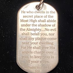 STAINLESS STEEL DOG TAG NECKLACES