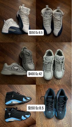 Dior shoes , Jordan’s size 8-8.5