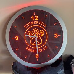 Trumer Pils LED Clock