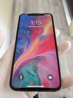 IPHONE X...64GB. UNLOCK FOR ANY SIM