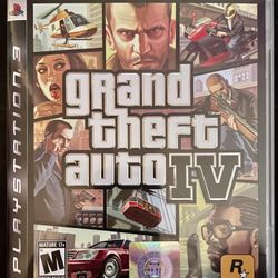 PS3 GRAND THEFT AUTO IV