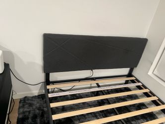 Queen Bed Frame with Headboard,