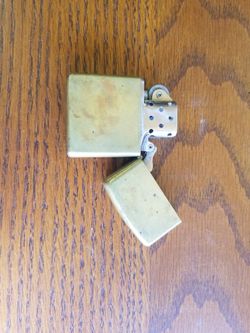Zippo Brass Cigarette Lighter