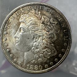 1880-S Morgan Silver Dollar