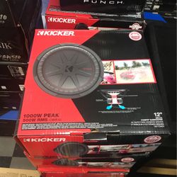 Kicker CompR 12 On Sale Today For 129.99