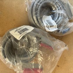 25 Pair Amphenol Cables…male to male and female to female…New ! $25.ea